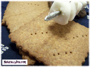 Homemade Graham Crackers by Naturally Jen