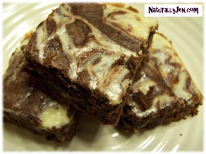 Cream Cheese Swirled Brownies