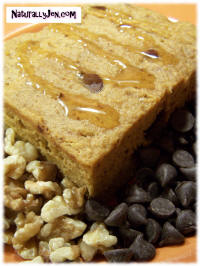 Chocolate Chip Walnut Bars by Naturally Jen
